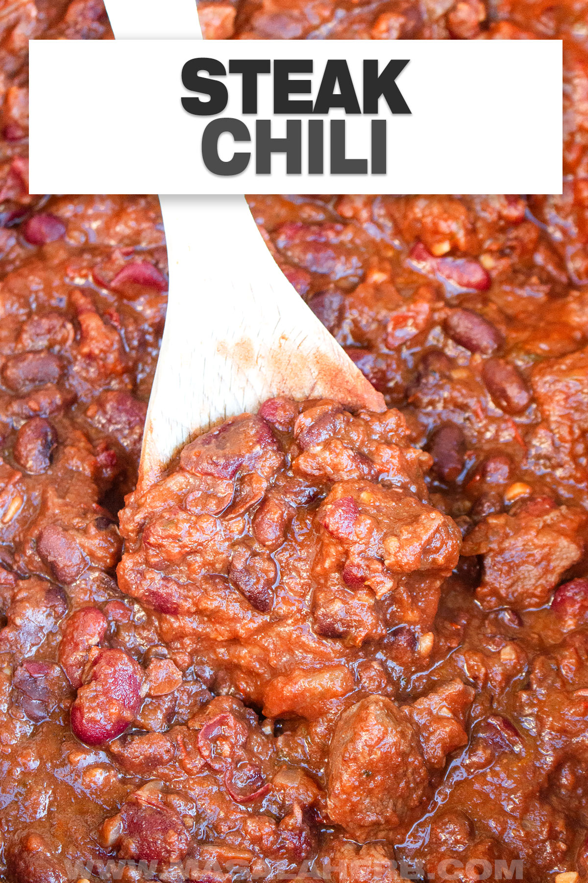 Steak Chili with Beans Recipe cover