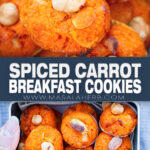 Spiced Carrot Breakfast Cookies pin