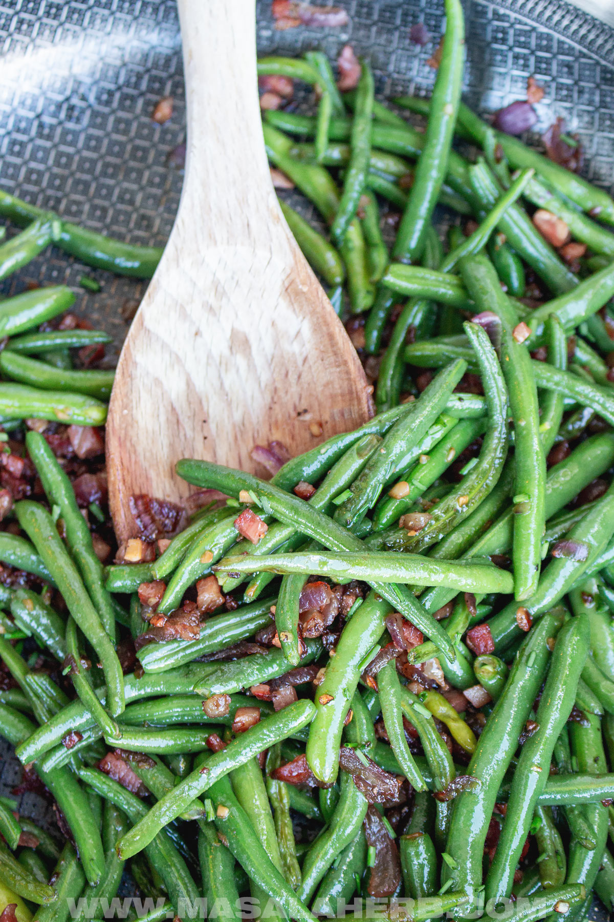 quick green bean skillet