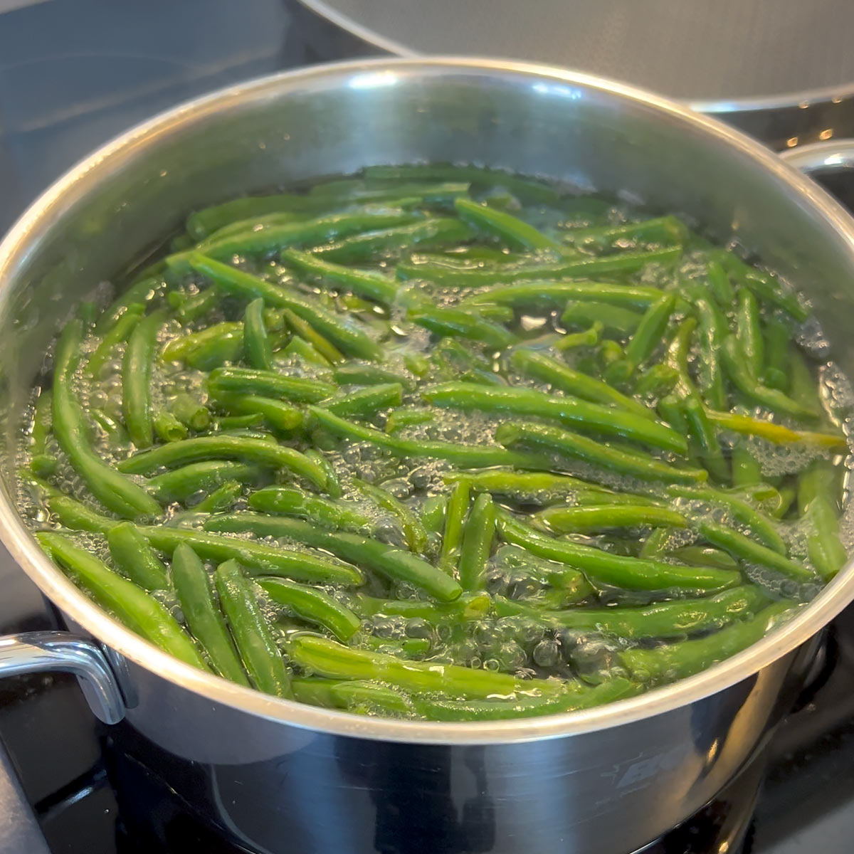 parboil green beans