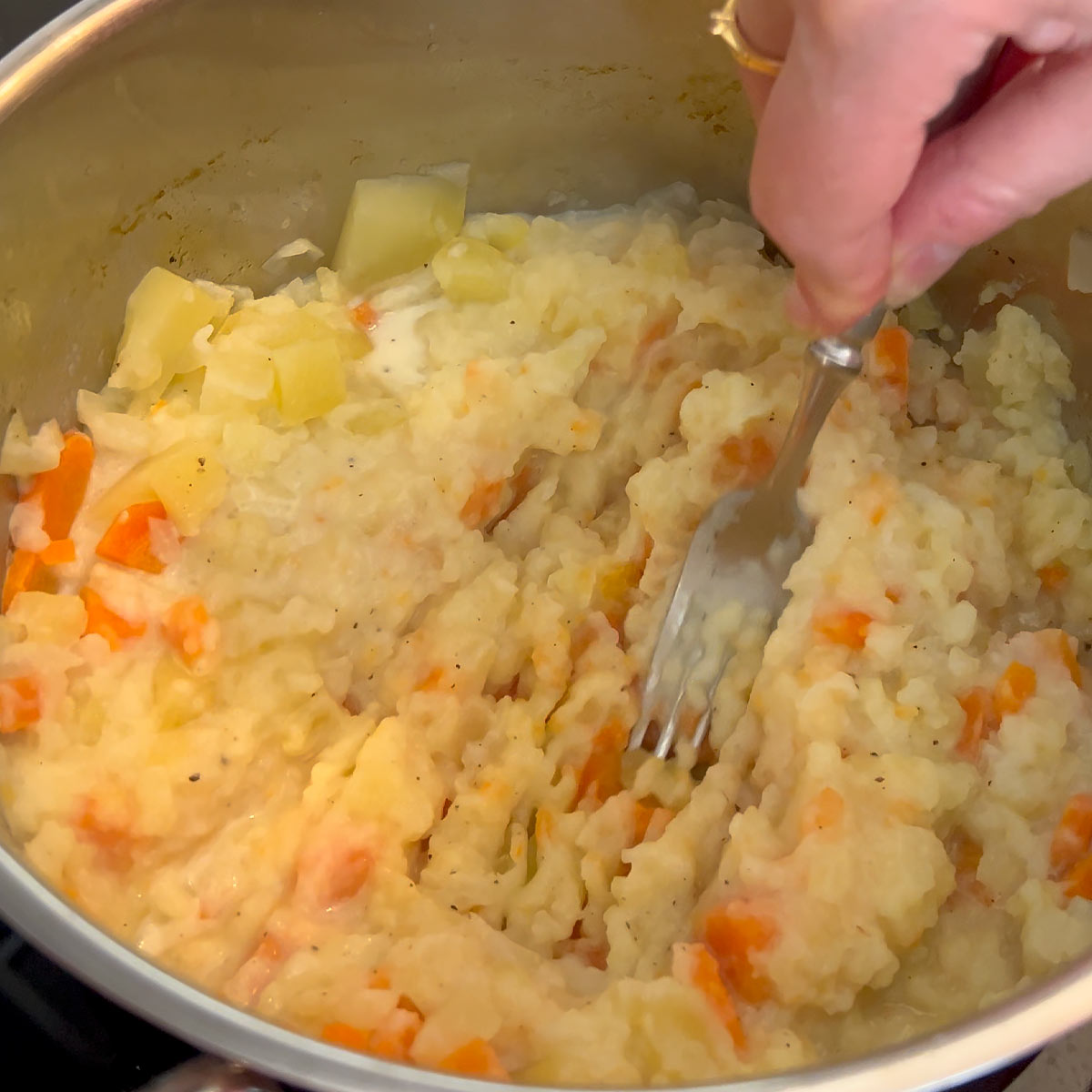 mash coarse or smooth