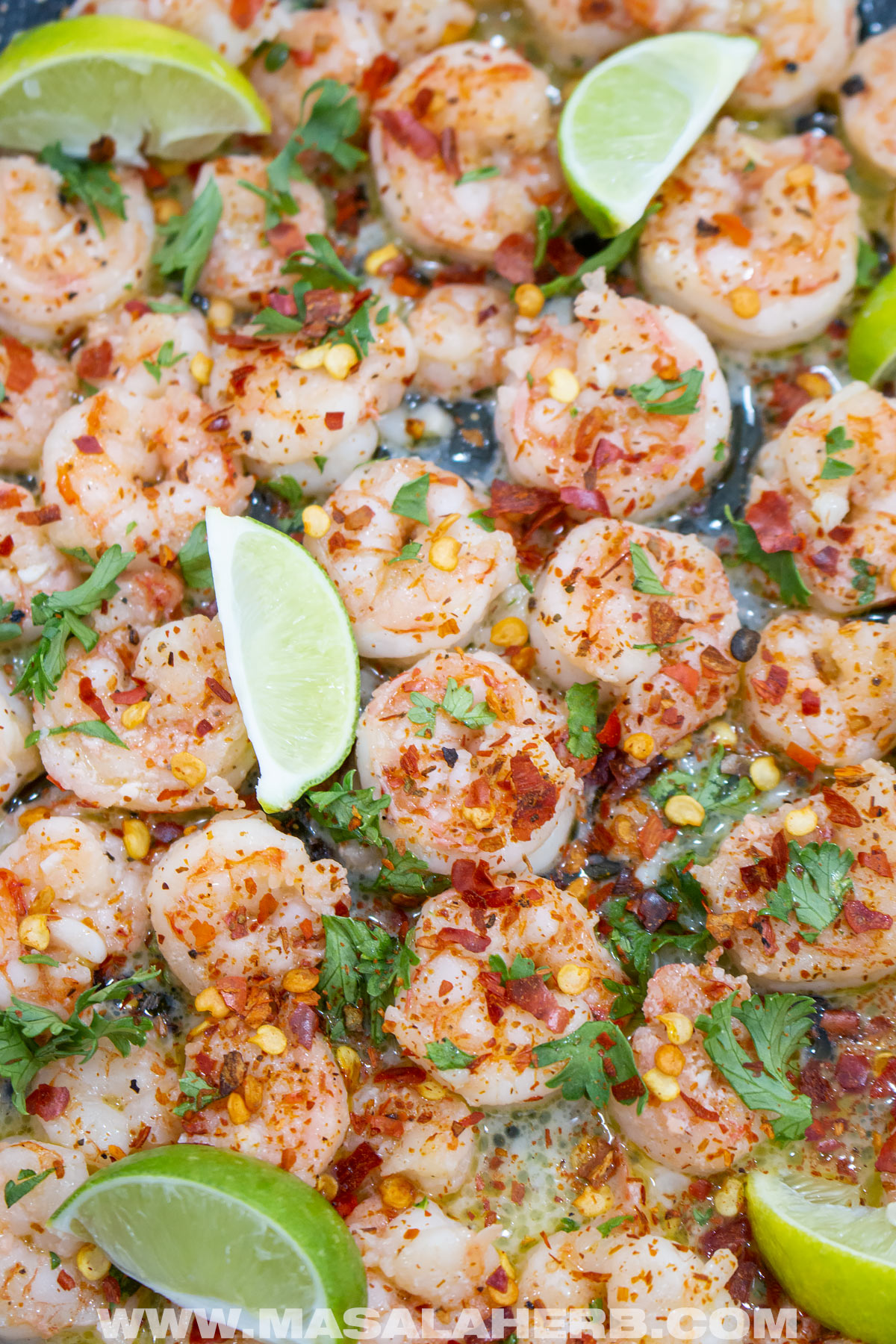chili Spicy Cilantro Lime Shrimp Recipe