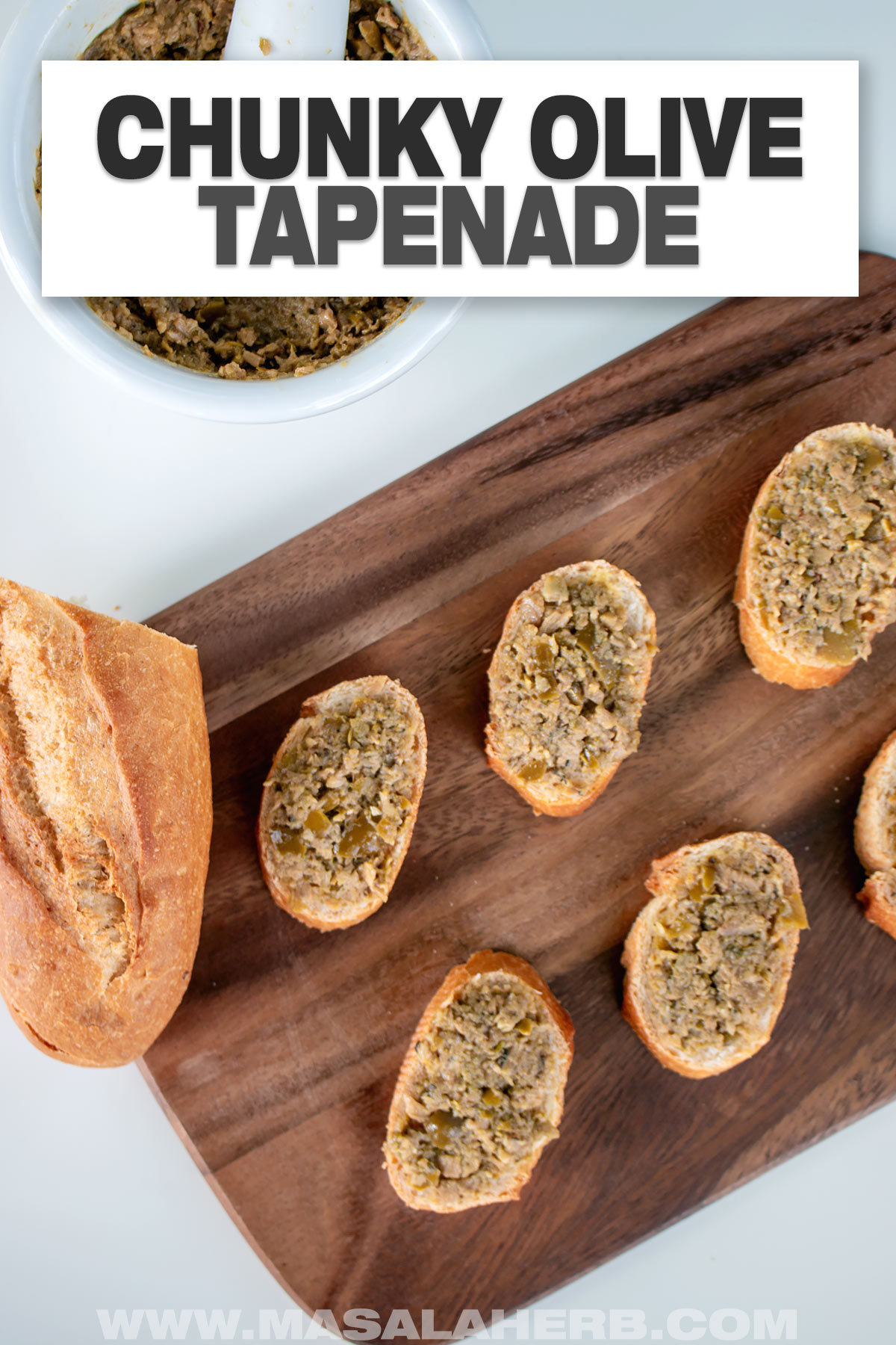 Simple Chunky Olive Tapenade Recipe cover